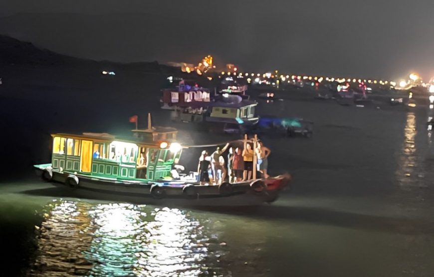 Tour câu mực đêm tại Nha Trang
